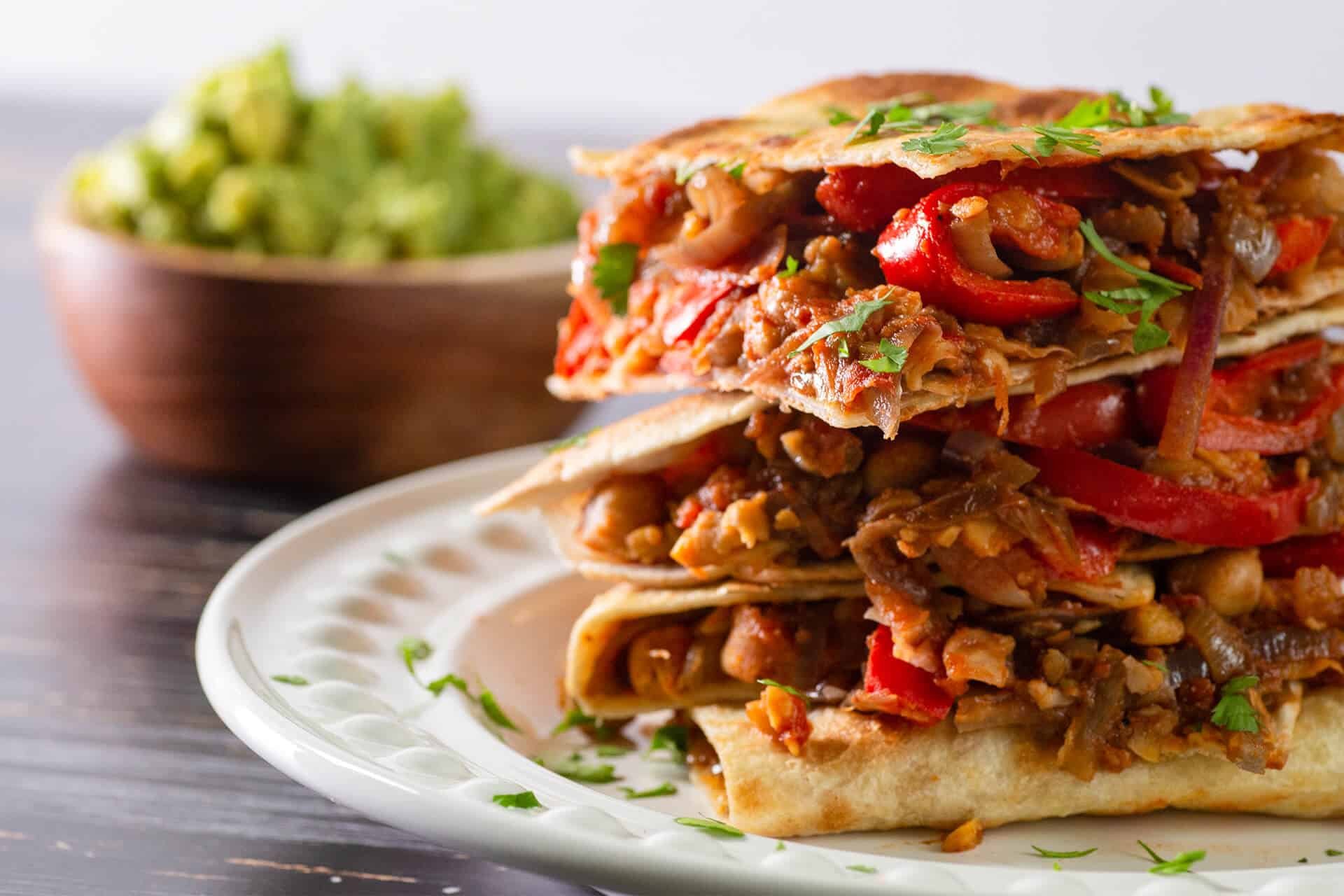 Vegan Quesadilla - Nonna Pia's