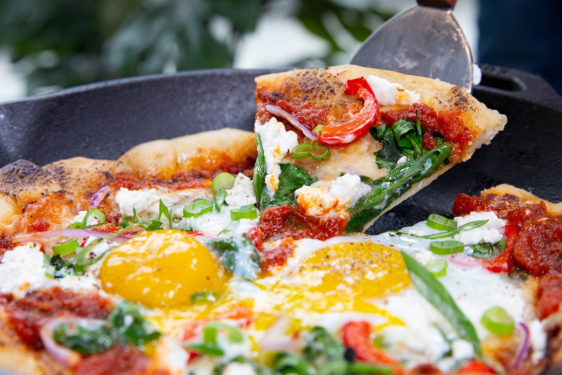 Breakfast Pizza Nonna Pia S