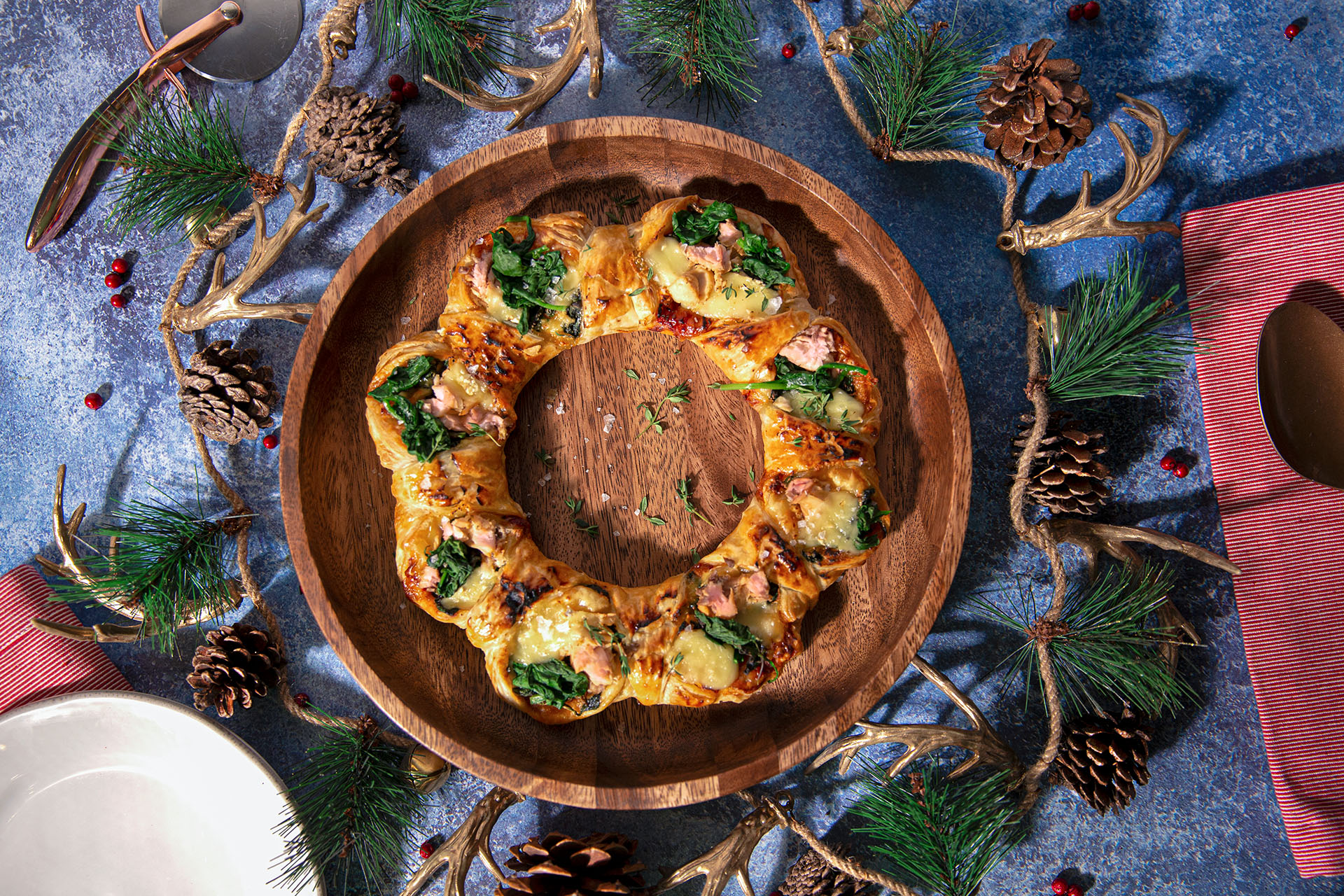 Salmon Wreath
