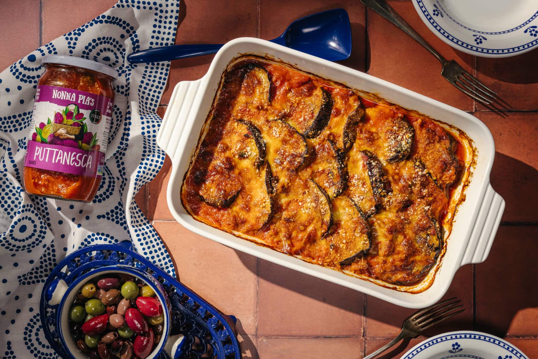 Baked Sausage & Eggplant Gratin - Nonna Pia's
